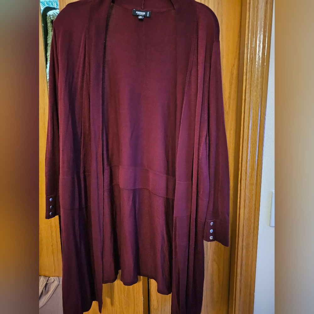 Plus size cardigan